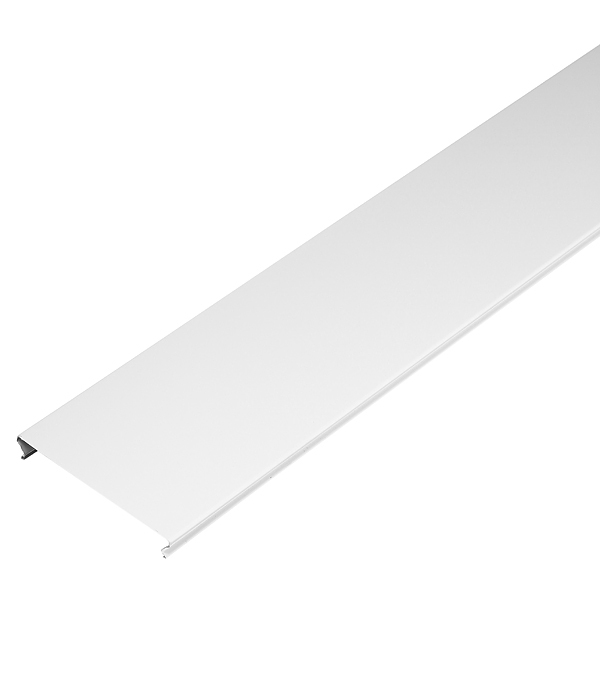 original-12770.jpg Рейка сплошная S-дизайн 3 м 100АS белая матовая — изображение 1