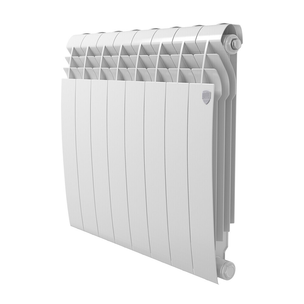 original-12794.jpg Радиатор биметаллический Royal Thermo BiLiner B 500 мм 8 секций 1" боковое подключение белый — изображение 1