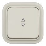 Выключатель Svet одноклавишный накладной бежевый (EV0361-7312)