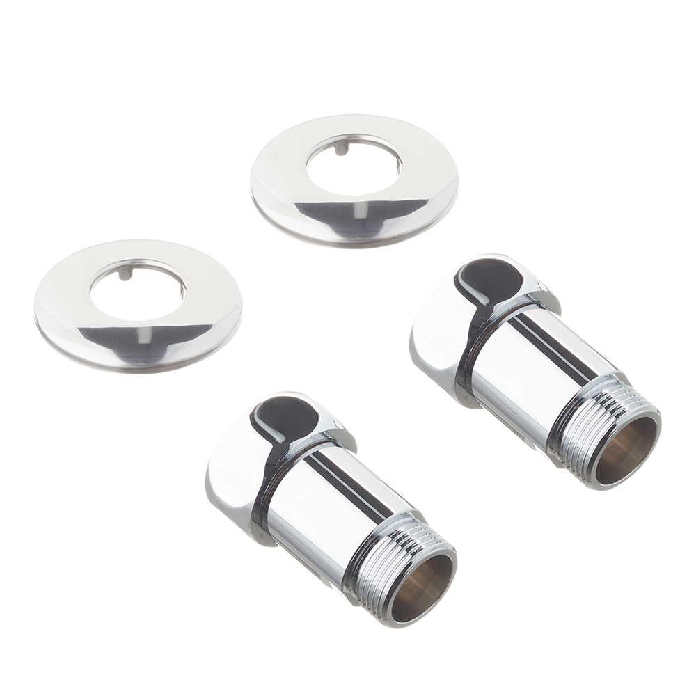 Stacked from 4 images. Method=B (R=8,S=4) Соединитель прямой для полотенцесушителя 1 ВР(г) х 3/4 НР(ш) хром — изображение 1