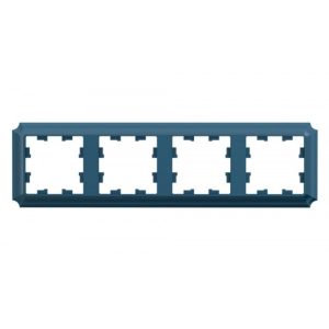 Рамка Systeme Electric AtlasDesign Antique четырехместная изумруд (ATN100804)