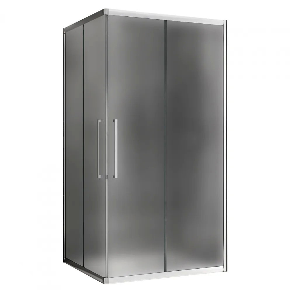 original-12931.jpg Душевой уголок Abber Schwarzer Diamant хром 120х80х195 см прямоугольник стекло матовое 6 мм (AG02128MH) — изображение 1