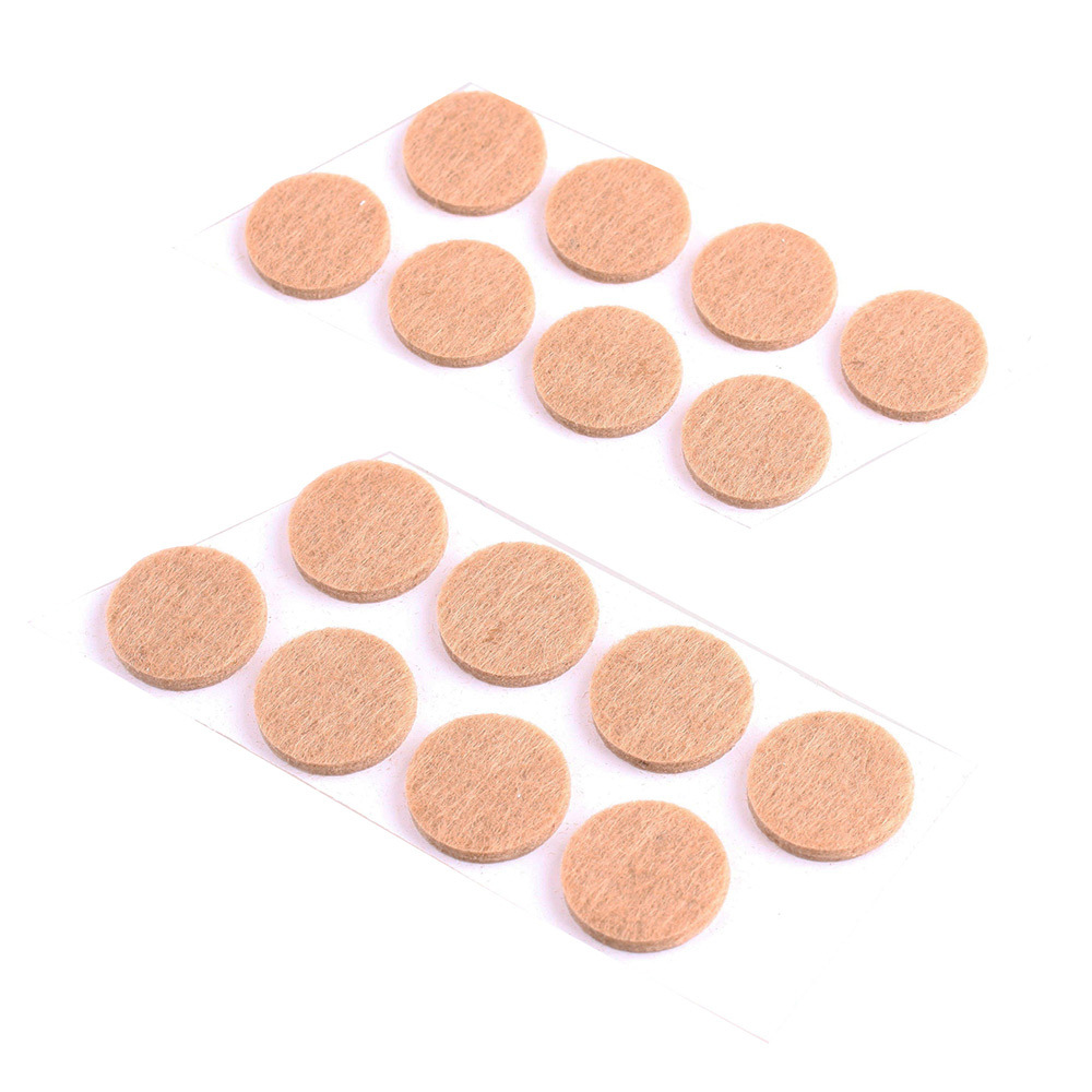 original-12979.jpg Подпятник фетровый d20 мм самоклеящийся темный (16 шт.) — изображение 1