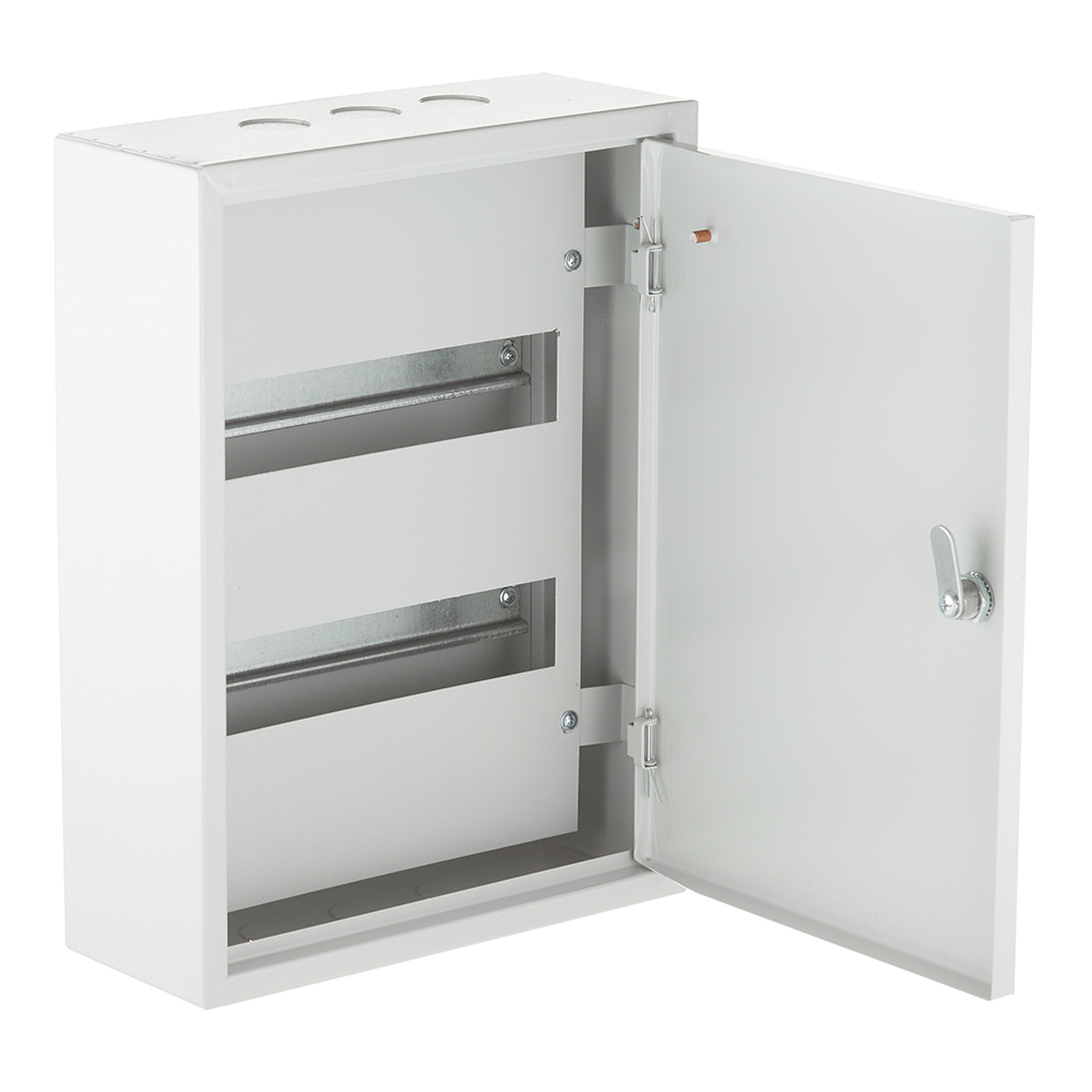 original-13120.jpg Щит распределительный навесной Dekraft ЩРН-24 металлический IP31 400х300х120 мм 24 модуля — изображение 1