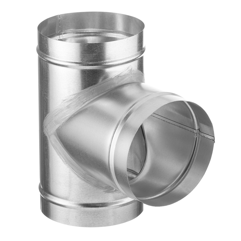 original-1315.jpg Тройник для круглых воздуховодов d125 мм 90° оцинкованный Era Pro — изображение 1