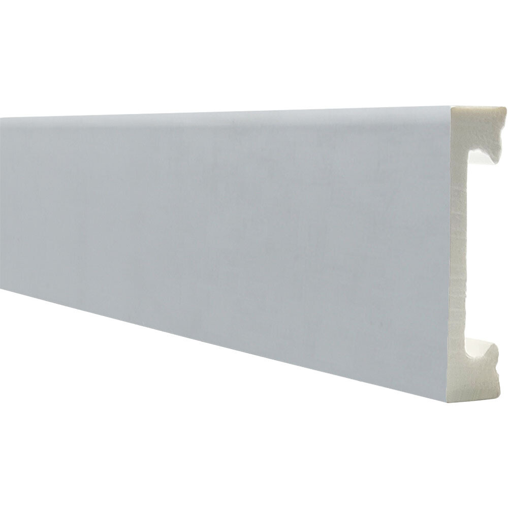 original-13150.jpg Плинтус экополимер Winart Pro Quadratum 65х16х2000 мм нардо грей (90.65.001.042) — изображение 1