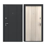 Дверь входная DoorHan Оптим Рейн правая букле - перламутр 880х2050 мм