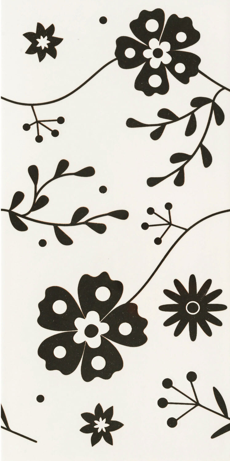 original-13199.jpg Плитка облицовочная Lavelly Skandi Flowers белая 400х200х8 мм (15 шт.=1,2 кв.м) — изображение 1