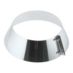 Юбка для дымохода Вулкан d115х215 мм для дымоходов Вулкан V50R AISI 304