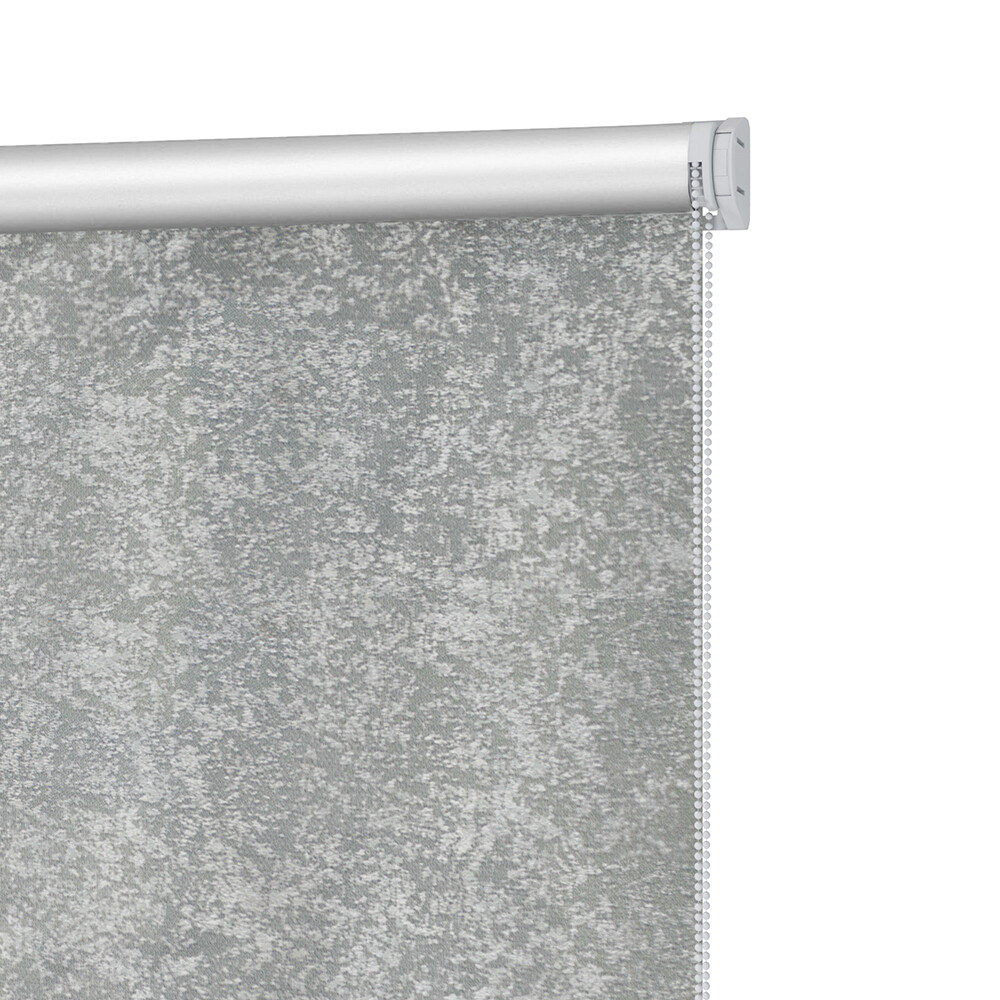 original-13380.jpg Рулонная штора блэкаут 70х160 см Decofest Марбл мини серая — изображение 1