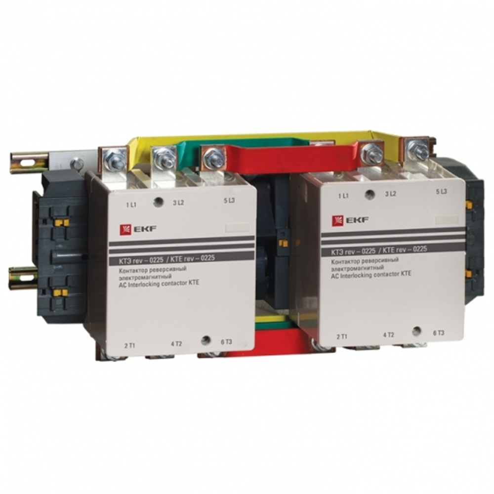 original-1340.jpg Контактор EKF PROxima КТЭ (ctr-b-r-225) 230 В 225 А 3P реверсивный — изображение 1