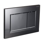 Клавиша смыва для инсталляций Geberit Sigma 30 черная/хром глянцевый (115.883.KM.1)