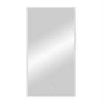 Зеркало с подсветкой прямоугольное 50х100 см с сенсорным включением Continent Novo Led (ЗЛП5042)