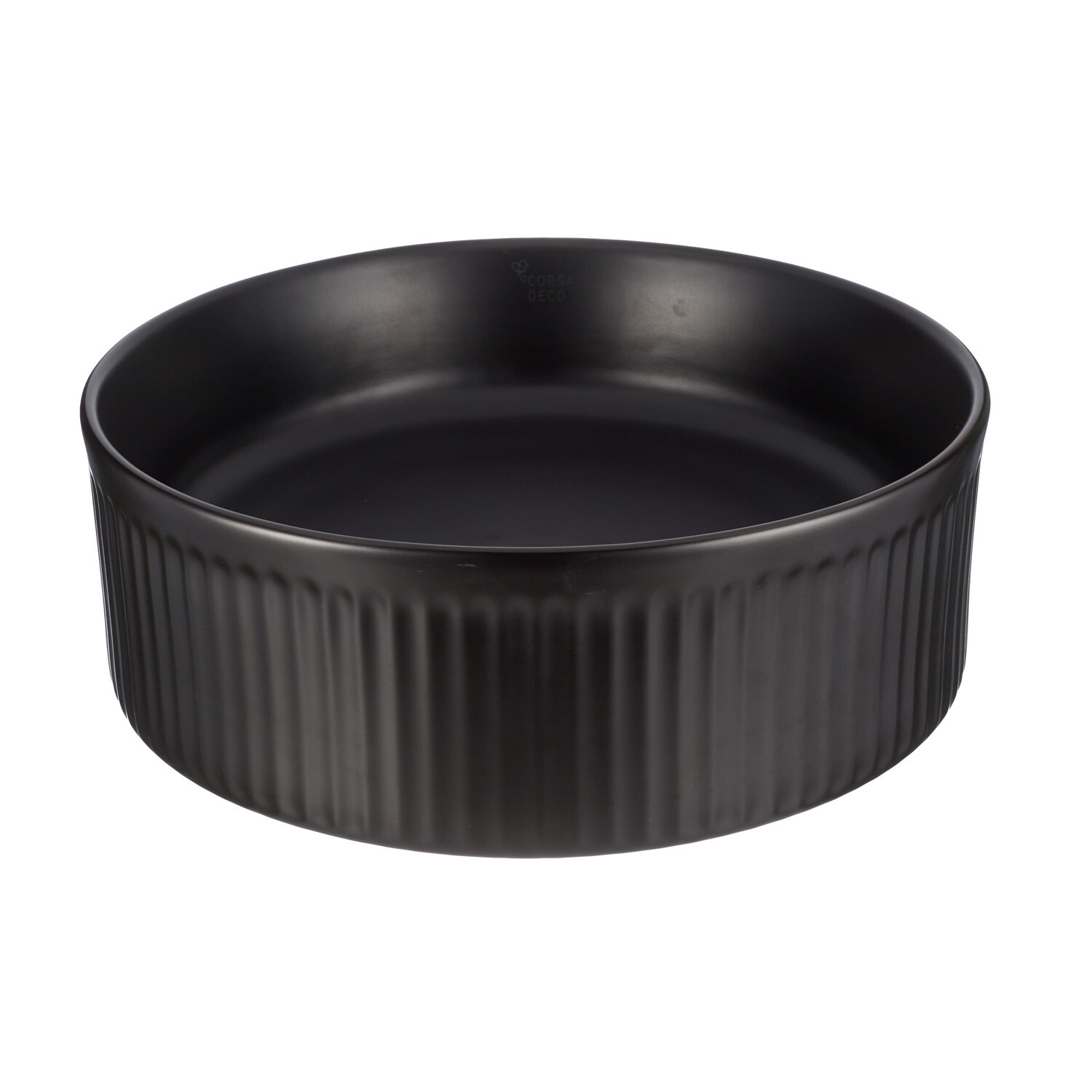 original-13527.jpg Раковина Corsa Deco Lines 37 см накладная черная (ABLVX37B) — изображение 1