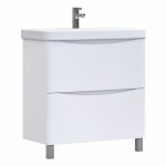 Тумба под раковину Vigo Glem 80 см напольная белая (tn.GLE.9595.80.2Y)