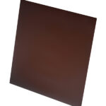 Лист оцинкованный 1,25х2 м 0,4 мм коричневый RAL 8017