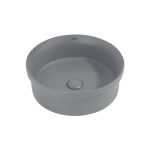 Раковина Abber Bequem 40 см накладная серая матовая (AC2103MG)
