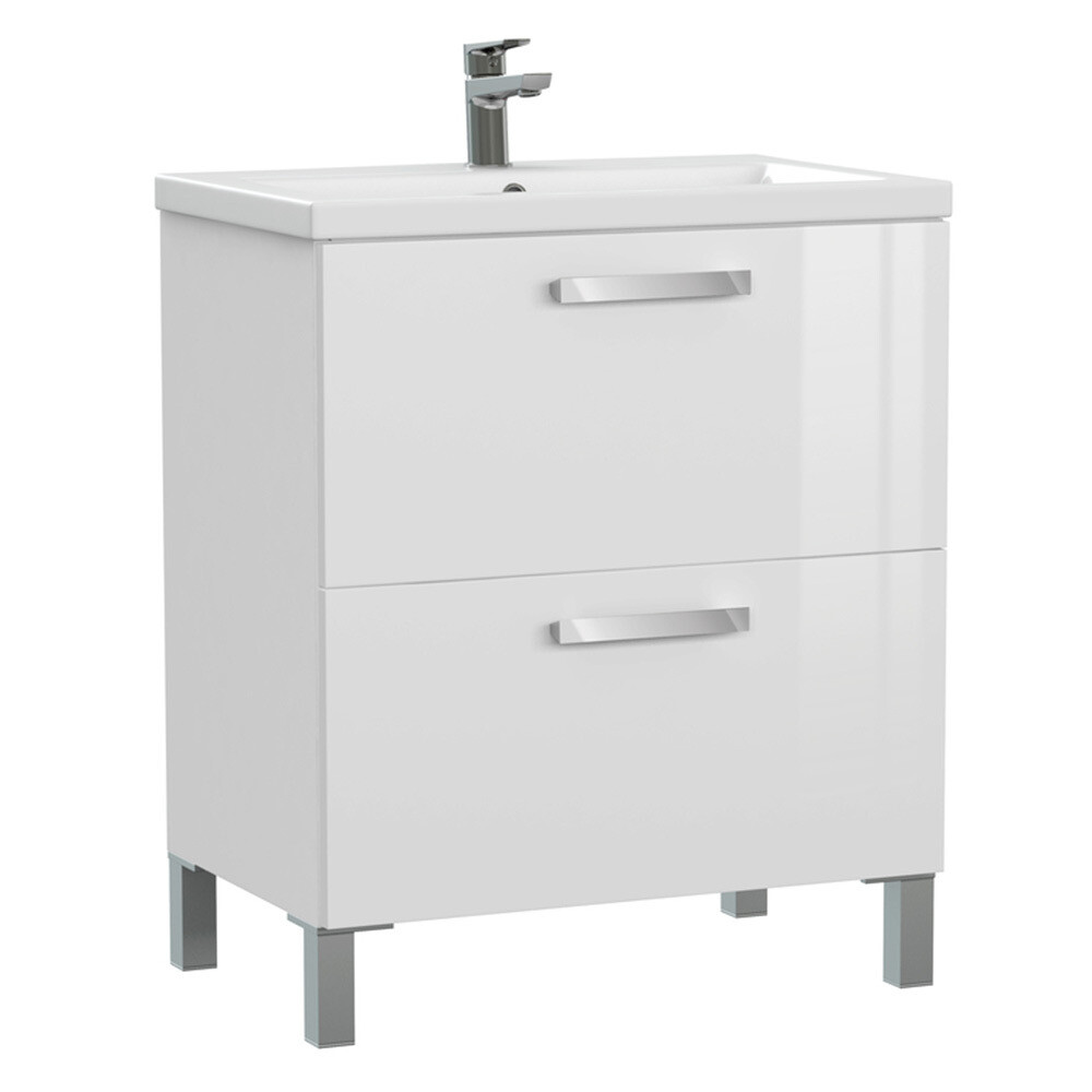 original-13702.jpg Тумба под раковину Cersanit Melar 70 см подвесная белая (64129) — изображение 1