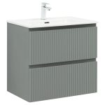 Тумба под раковину Акванет Джейн 70 см подвесная мисти грин (00335433)