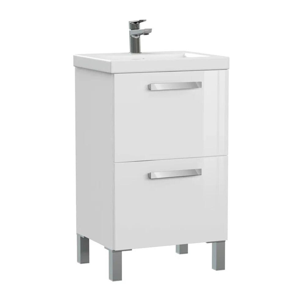 original-13750.jpg Тумба под раковину Cersanit Melar 50 см подвесная белая (64127) — изображение 1