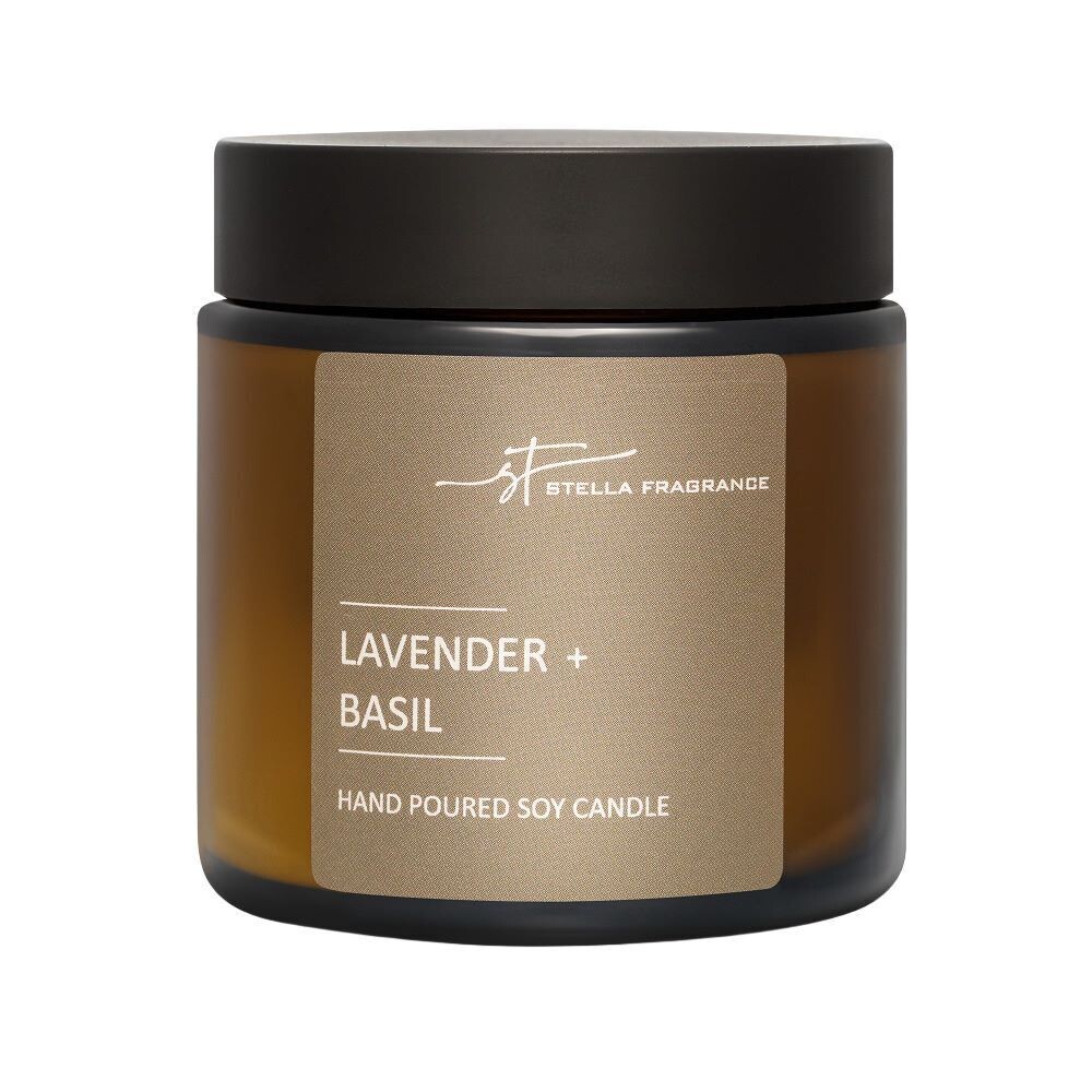 original-13788.jpg Свеча ароматическая Stella Fragrance Lavender Basil 90 г — изображение 1
