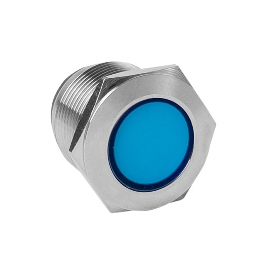 original-13827.jpg Лампа сигнальная EKF PROxima S-Pro67 230 В IP67 металлическая синяя (s-pro67-341) — изображение 1