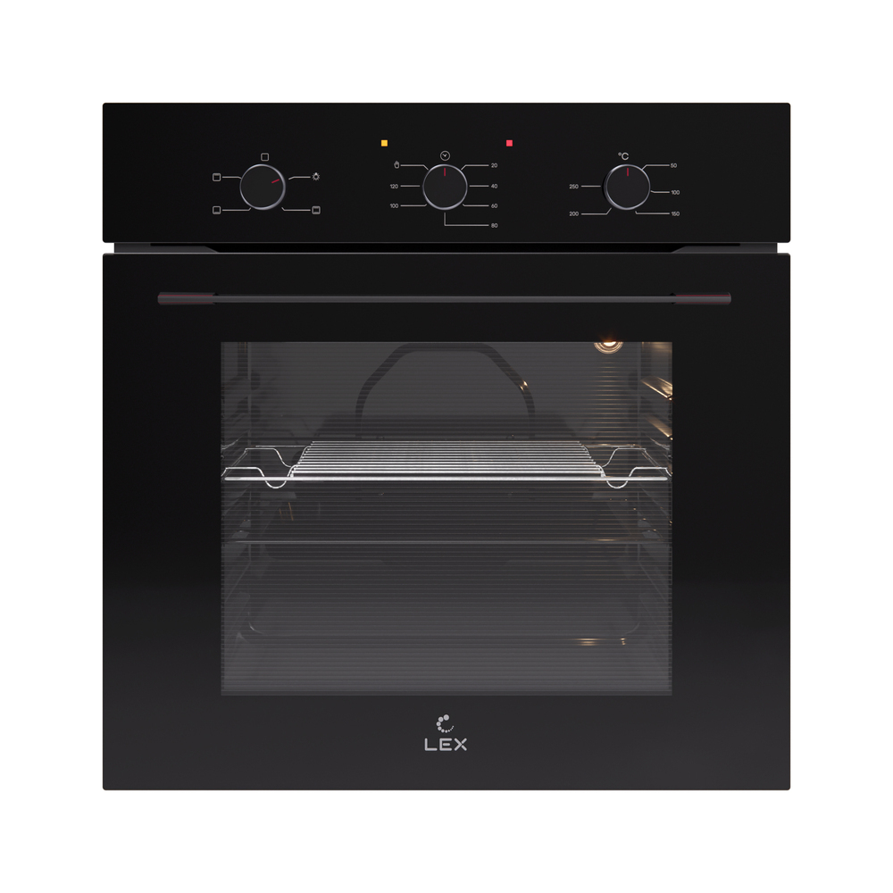 original-13845.jpg Духовой шкаф электрический встраиваемый Lex EDM 046 BBL 595 мм черный (CHAO000400) — изображение 1