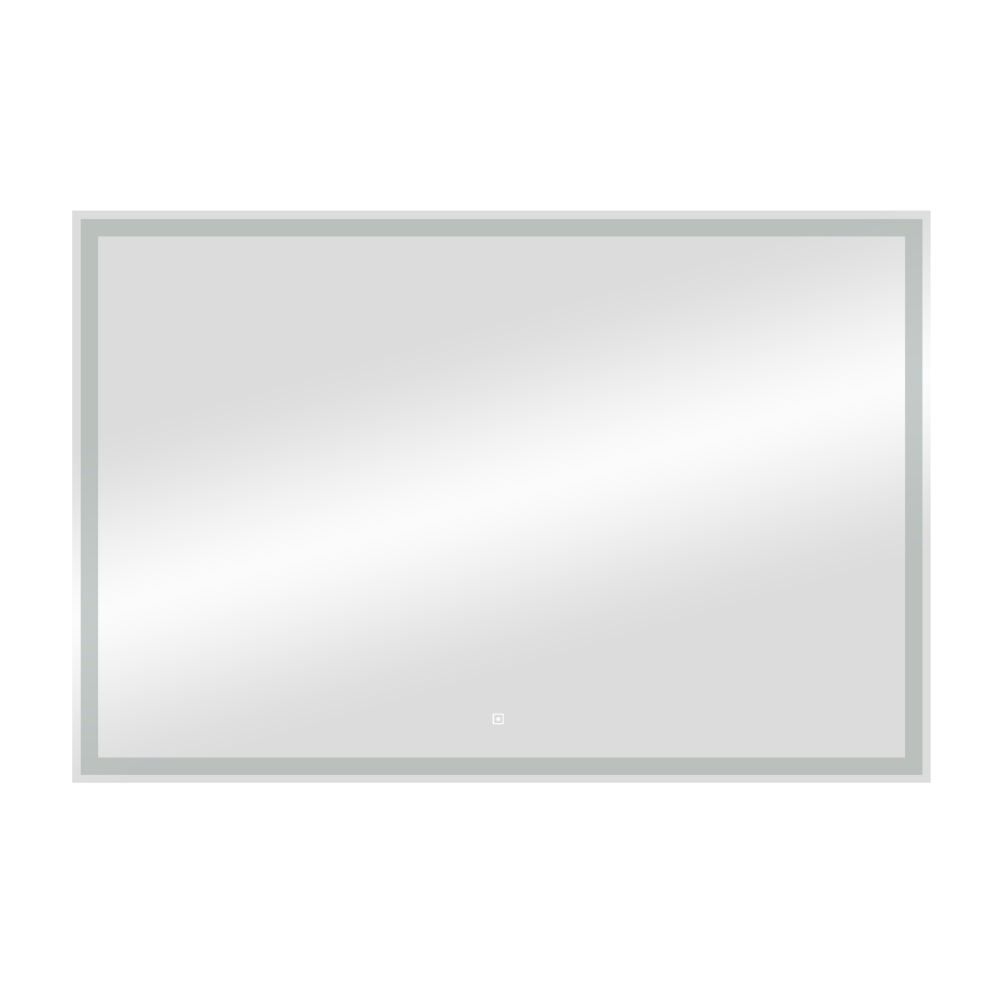 original-13859.jpg Зеркало с подсветкой прямоугольное 100х70 см бесконтактный сенсор Continent Amora (ЗЛП2391) — изображение 1