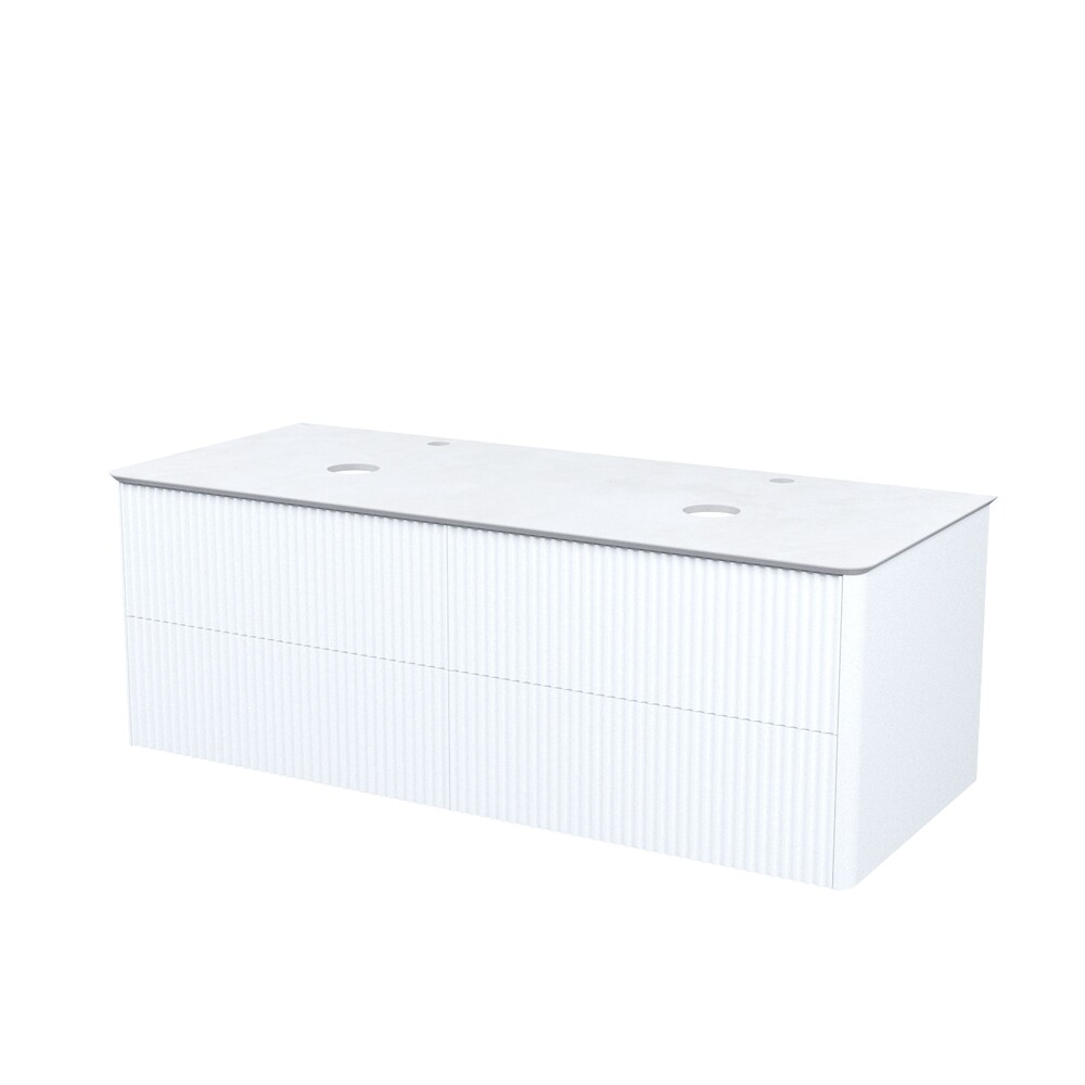 original-13890.jpg Тумба под раковину со столешницей Iddis Aiger 120 см подвесная белая (AIG12W0i95K) — изображение 1