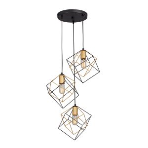 Люстра подвесная Vitaluce V4943 E27 120 Вт 6 кв.м (V4943-1/3S)