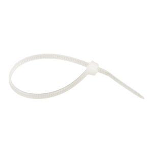 Стяжка кабельная EKF Basic 120х2,5 мм нейлоновая белая (100 шт.) (plc-c-2.5x120)