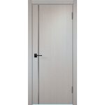 Дверь межкомнатная Милан (Вертикаль) 800х2000 мм финишпленка дуб сантана с декоративной вставкой с замком