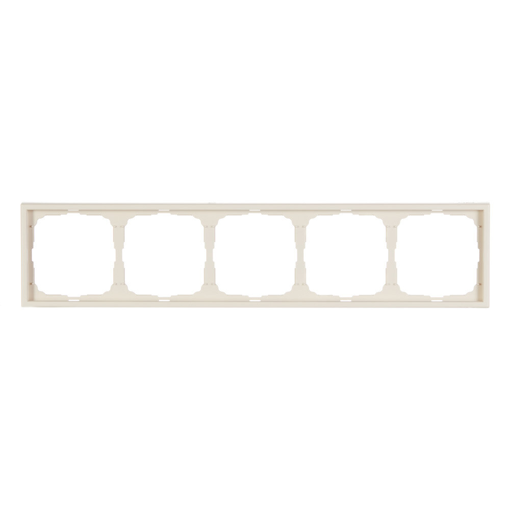 original-14119.jpg Рамка Systeme Electric ArtGallery пятиместная песочная (GAL001205) — изображение 1