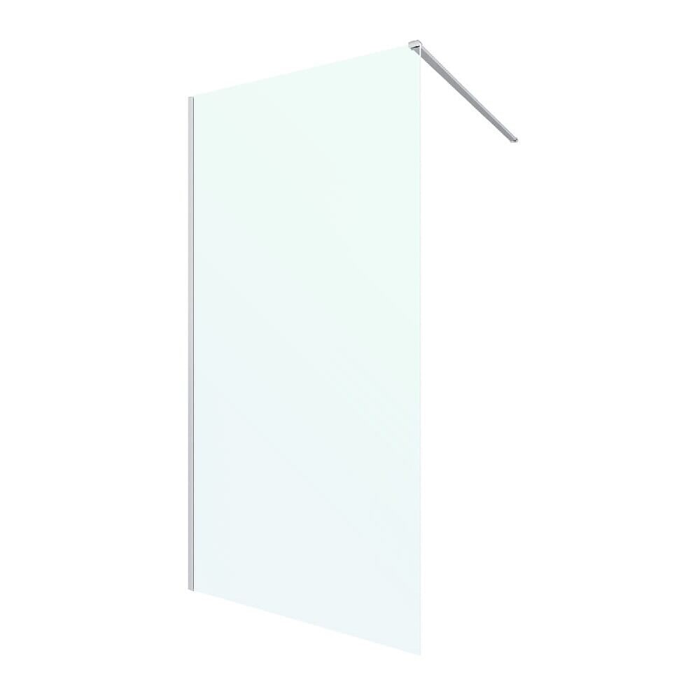original-14216.jpg Душевая перегородка Ulitka Walk in Light серебро 100х195 см стекло матовое 8 мм (74104583) — изображение 1