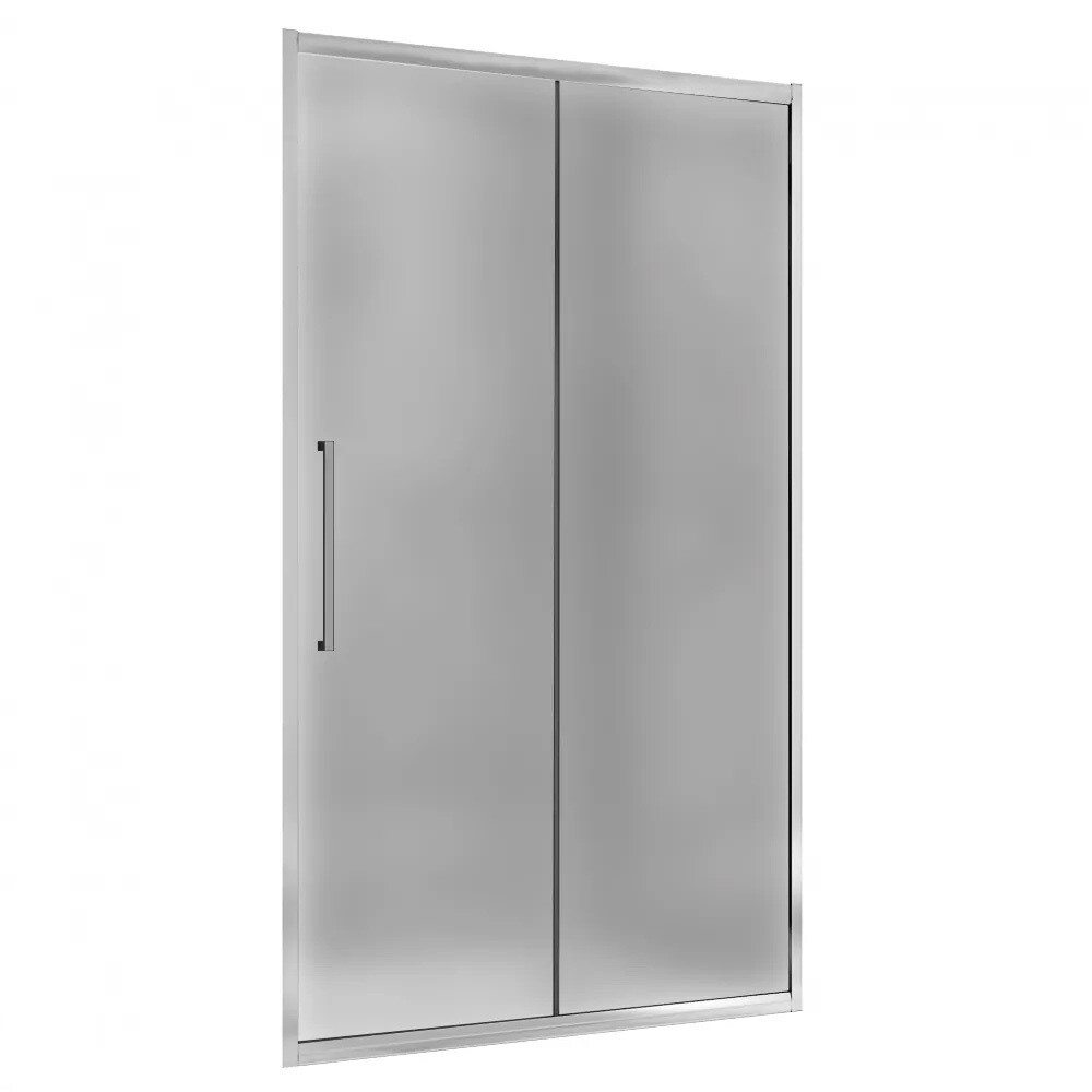 original-14302.jpg Душевая дверь Abber стекло матовое 150х195 см профиль хром 6 мм раздвижная (AG30150MH) — изображение 1