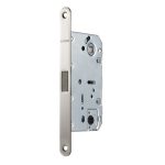 Замок врезной магнитный Fuaro MAGNM96WC-50 SN для межкомнатной двери под фиксатор матовый никель