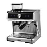 Кофейная станция рожковая Kitfort КТ-789 черная/серебро