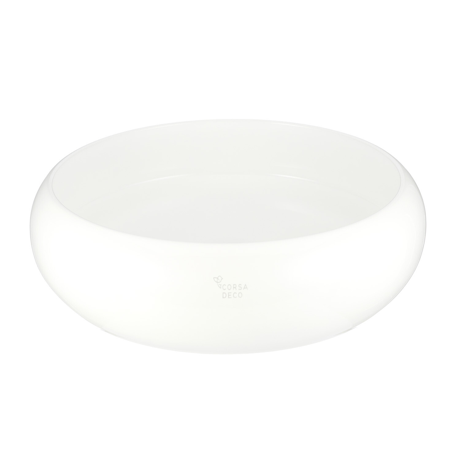 original-14390.jpg Раковина Corsa Deco Vogue 40 см накладная белая (ABVG40) — изображение 1