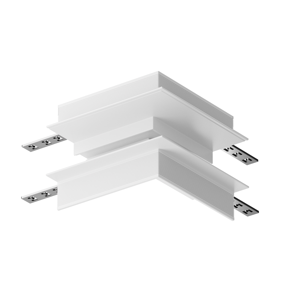 original-14485.jpg Коннектор для магнитного шинопровода L-образный Maytoni Technical Gravity белый (TRX010OCL-22W) — изображение 1