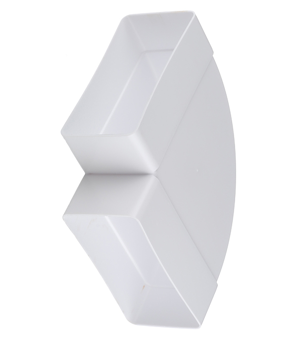 original-14497.jpg Колено горизонтальное пластиковое для плоских воздуховодов 60х120 мм 90° — изображение 1