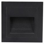 Подсветка для лестниц встраиваемая светодиодная черная 5 Вт 4200К IP65 Arte Lamp Piazza (A7325IN-1BK)