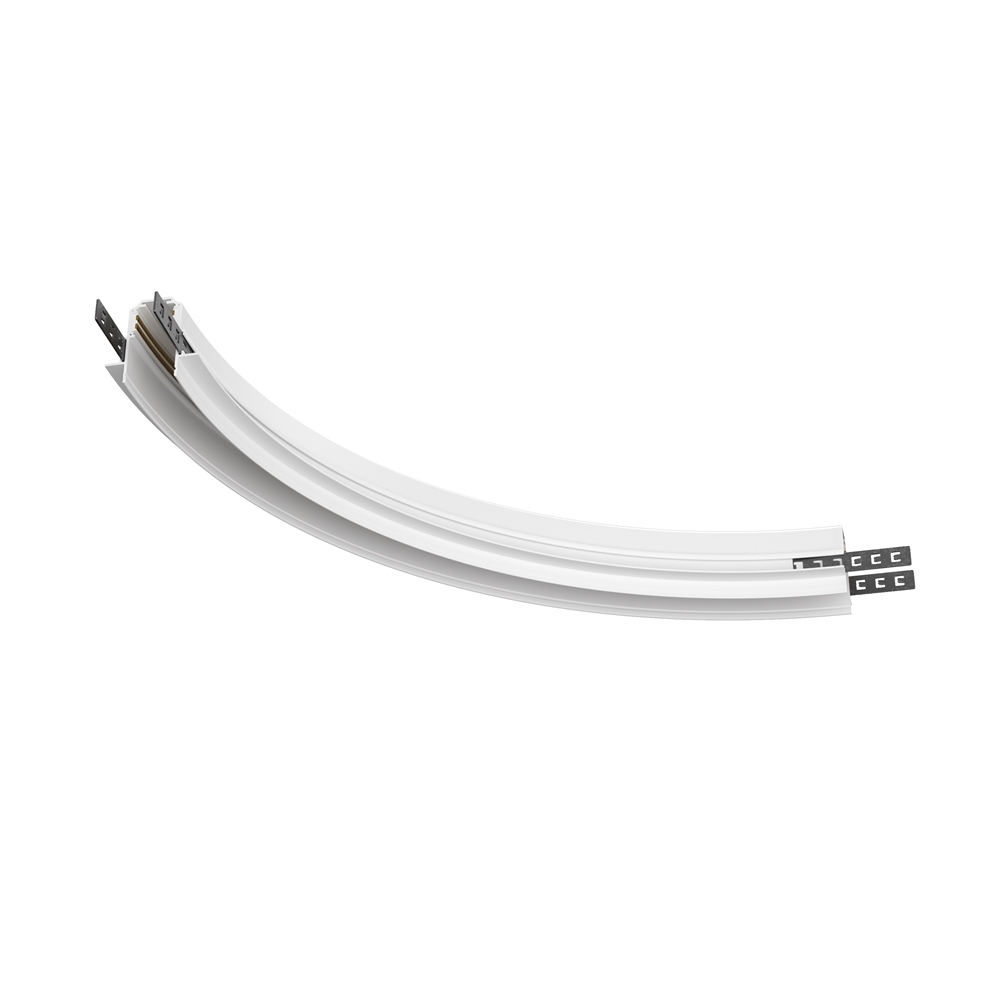 original-14553.jpg Коннектор для магнитного шинопровода радиусный Maytoni Technical Exility белый (TRA044-angle-W) — изображение 1