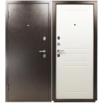 Дверь входная Промет Марс/Титан рационалист левая медный антик - ясень белый 960х2050 мм