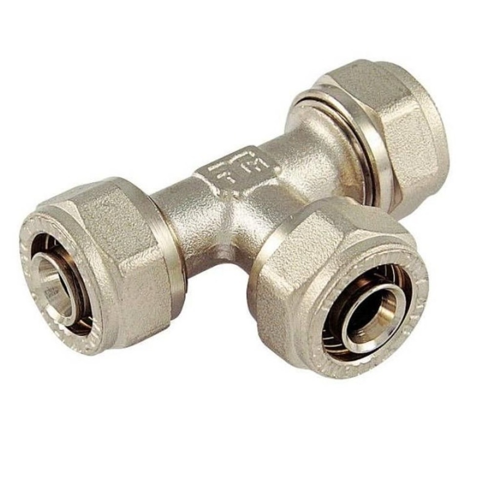 original-14663.jpg Тройник Tiemme 26 обж(ц) х 16 обж(ц) х 26 обж(ц) (1600043) — изображение 1