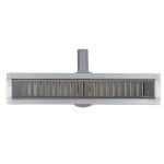 Лоток душевой Terma Грейд с комбинированным затвором 900х70 мм d40/50 мм решетка из нержавеющей стали (31621)