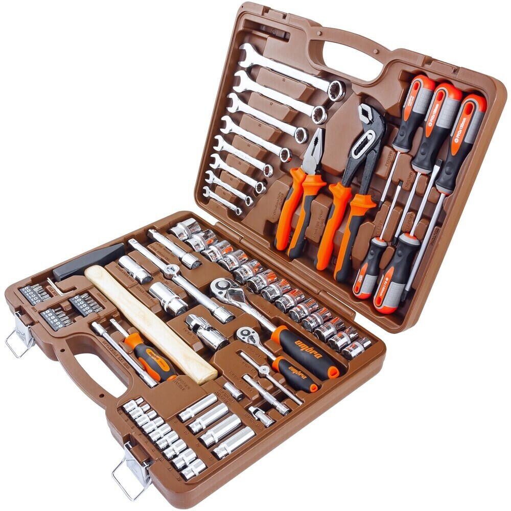 original-1477.jpg Набор инструментов универсальный Ombra (OMT77S) (77 шт.) — изображение 1