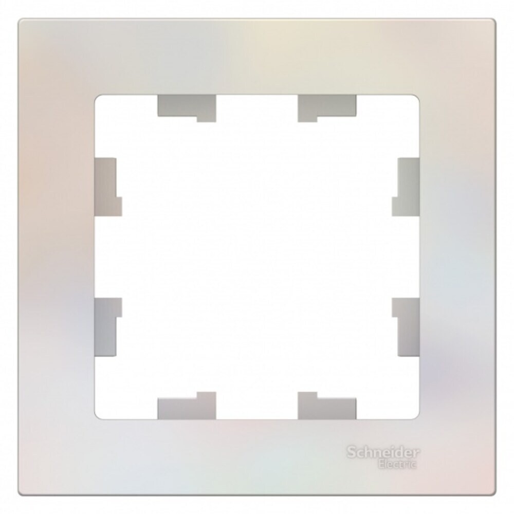 original-14956.jpg Рамка Systeme Electric AtlasDesign одноместная жемчуг (ATN000401) — изображение 1