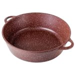 Жаровня Горница Шоколад 5,5 л алюминий с антипригарным покрытием (056466)