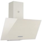 Кухонная вытяжка наклонная MBS Alpinia 160 Glass Ivory 60 см бежевая