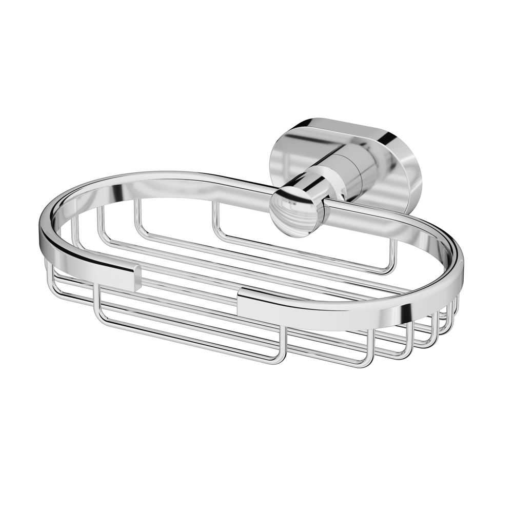 original-1517.jpg Мыльница для ванной AM.PM Sense L с держателем стекло/металл хром (A7434600) — изображение 1